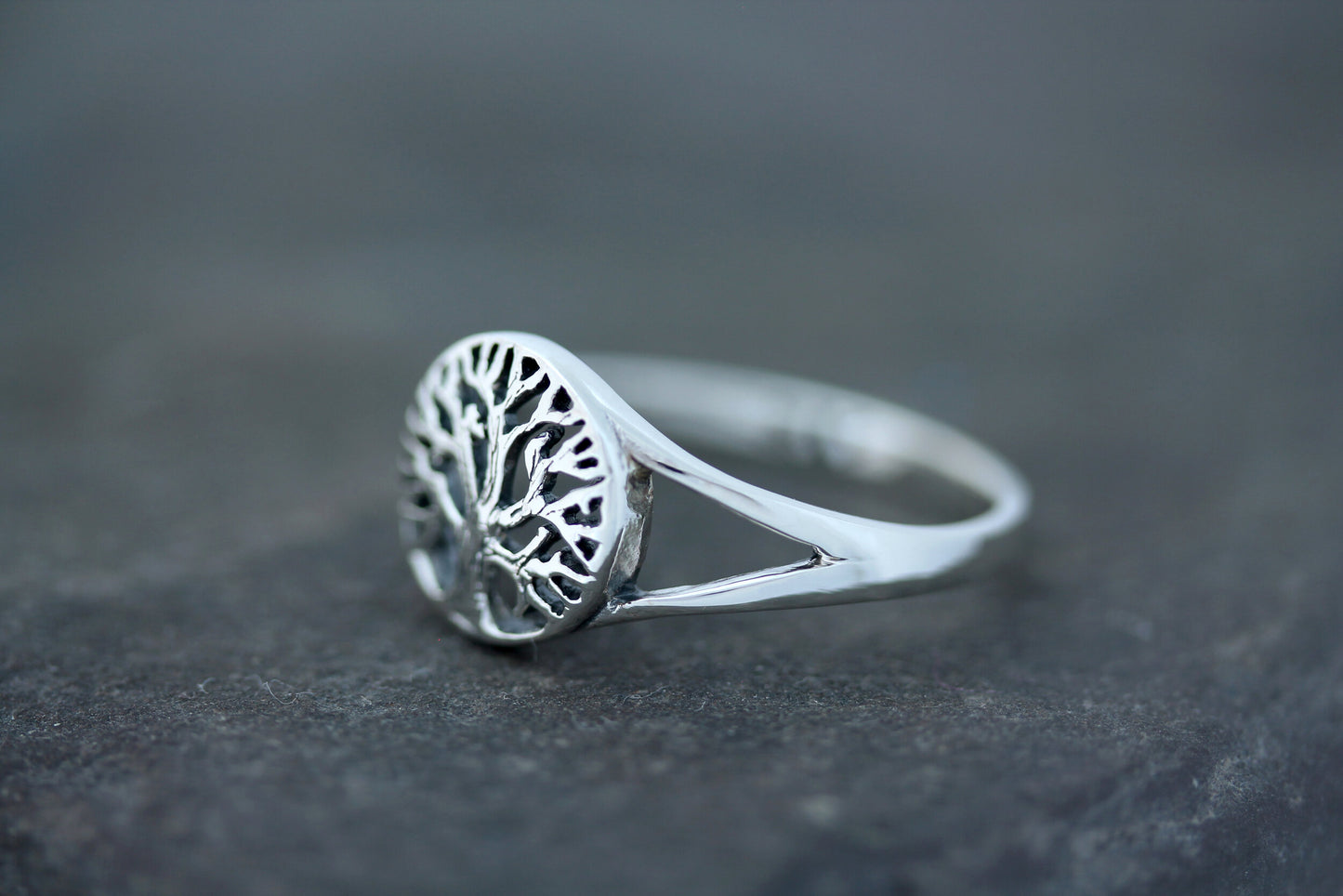 Tree of Life Ring - Stamp with Open Arms