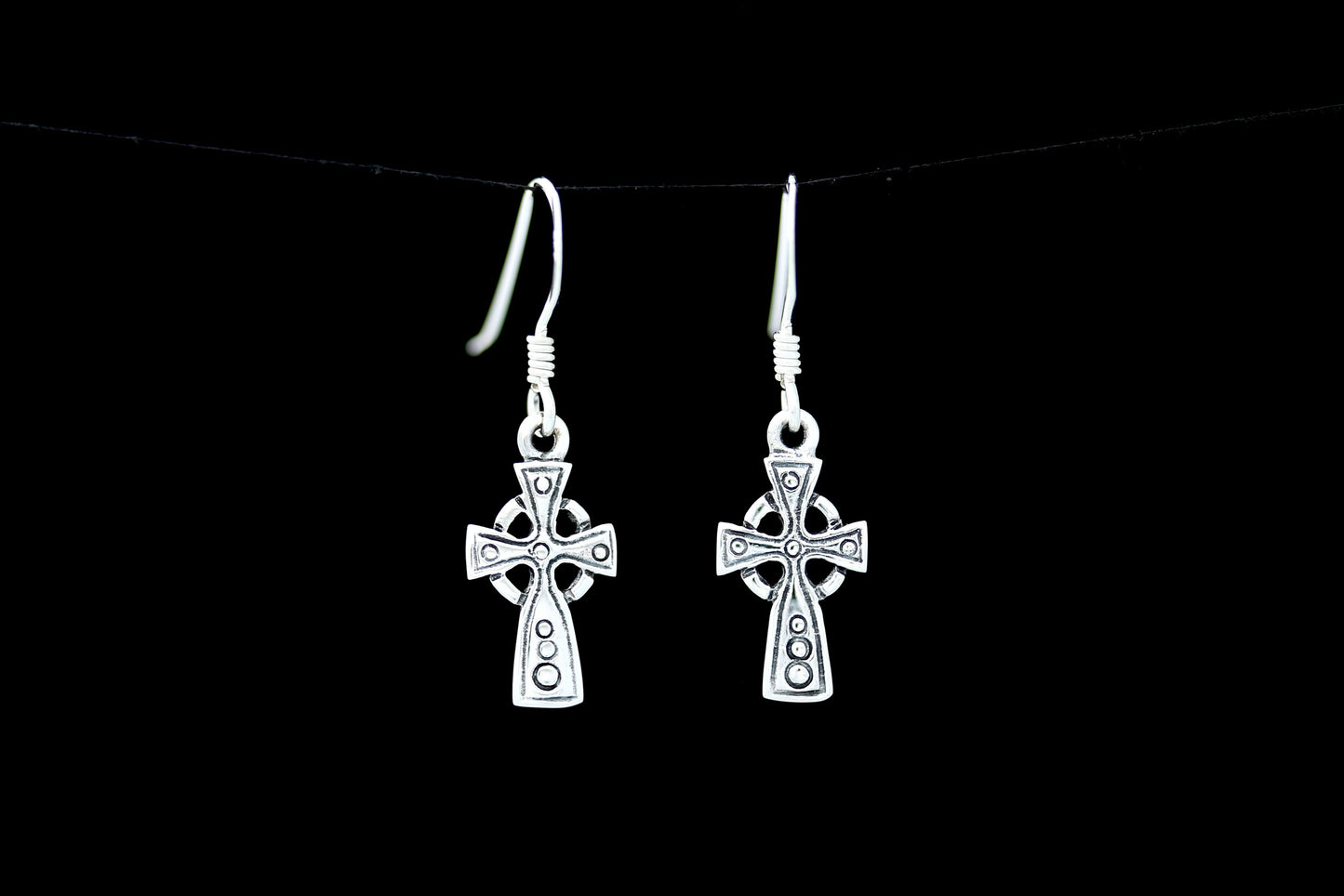 Celtic Cross Earrings - Classic