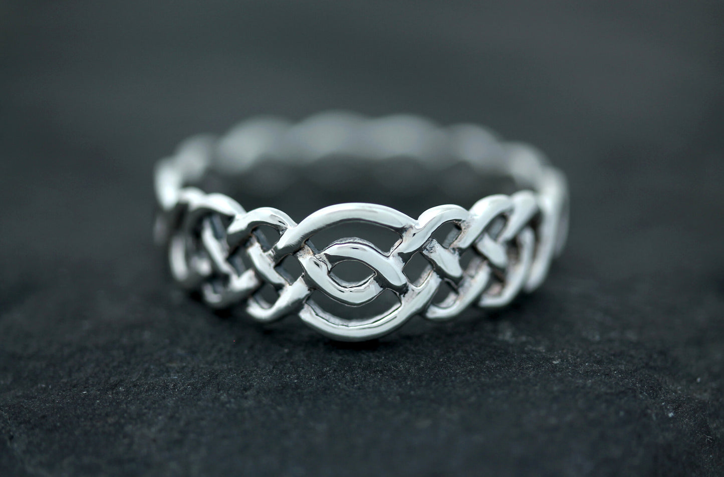 Celtic Knot Ring - Eternal Eye