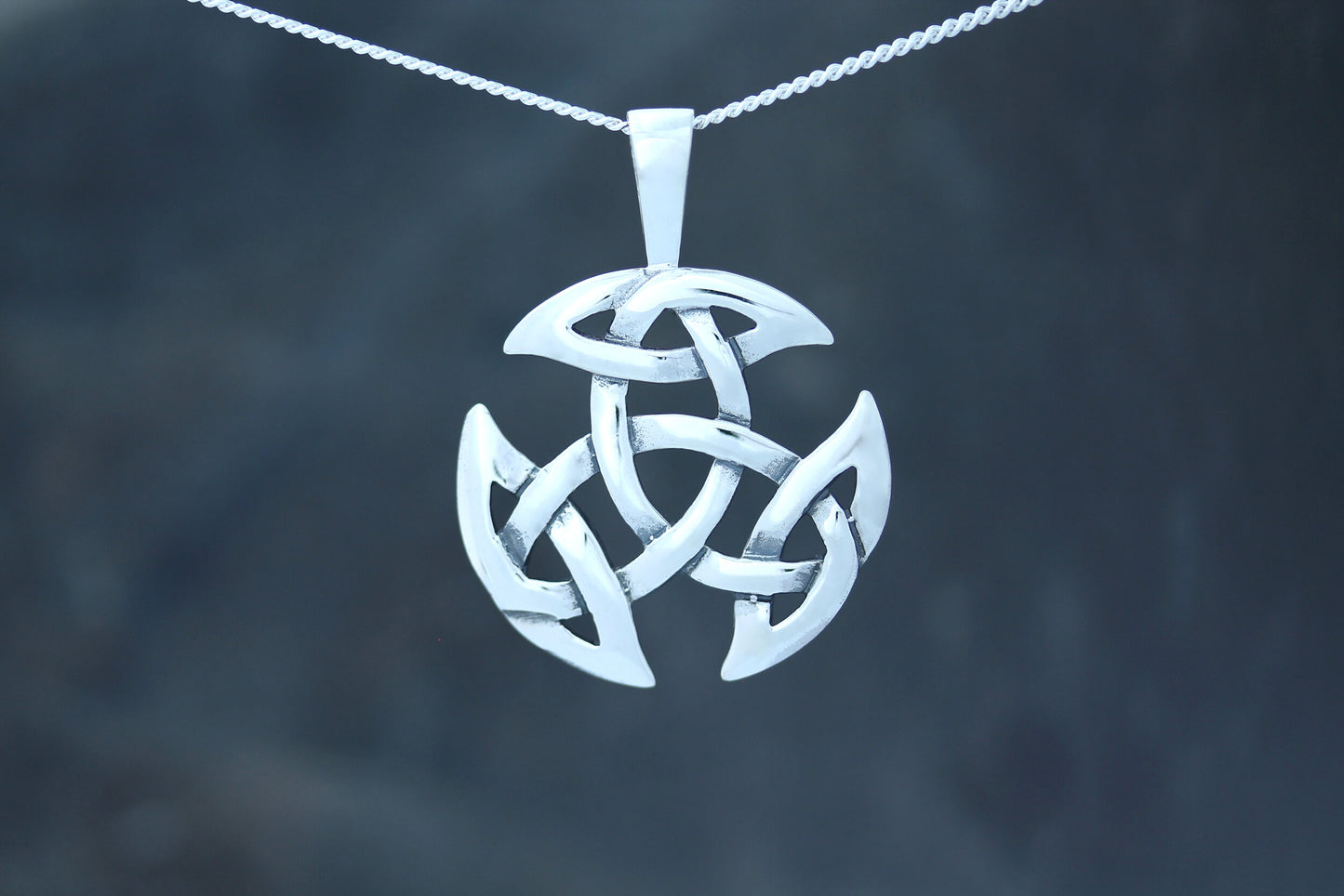 Celtic Knot Pendant - Three Worlds Interlocked