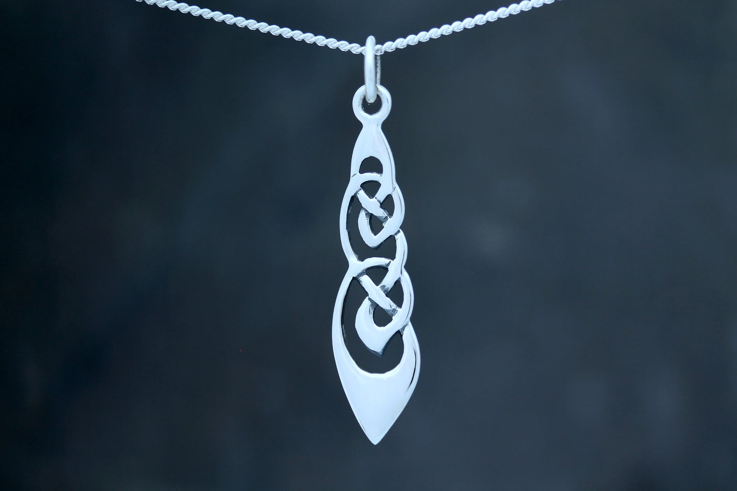 Celtic Knot Pendant - Rounded Kells Knot