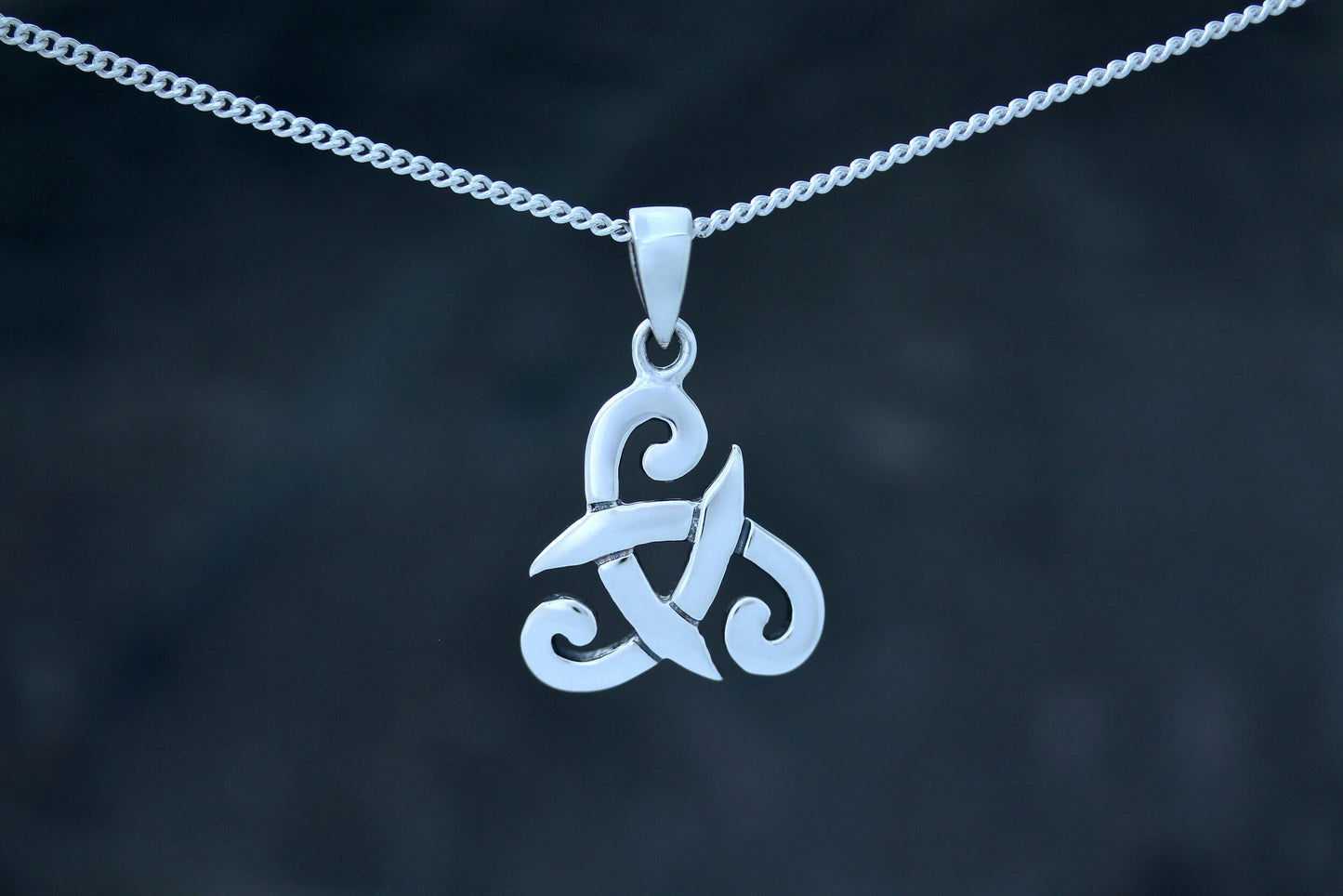 Triskele Pendant - Entwined Ribbon