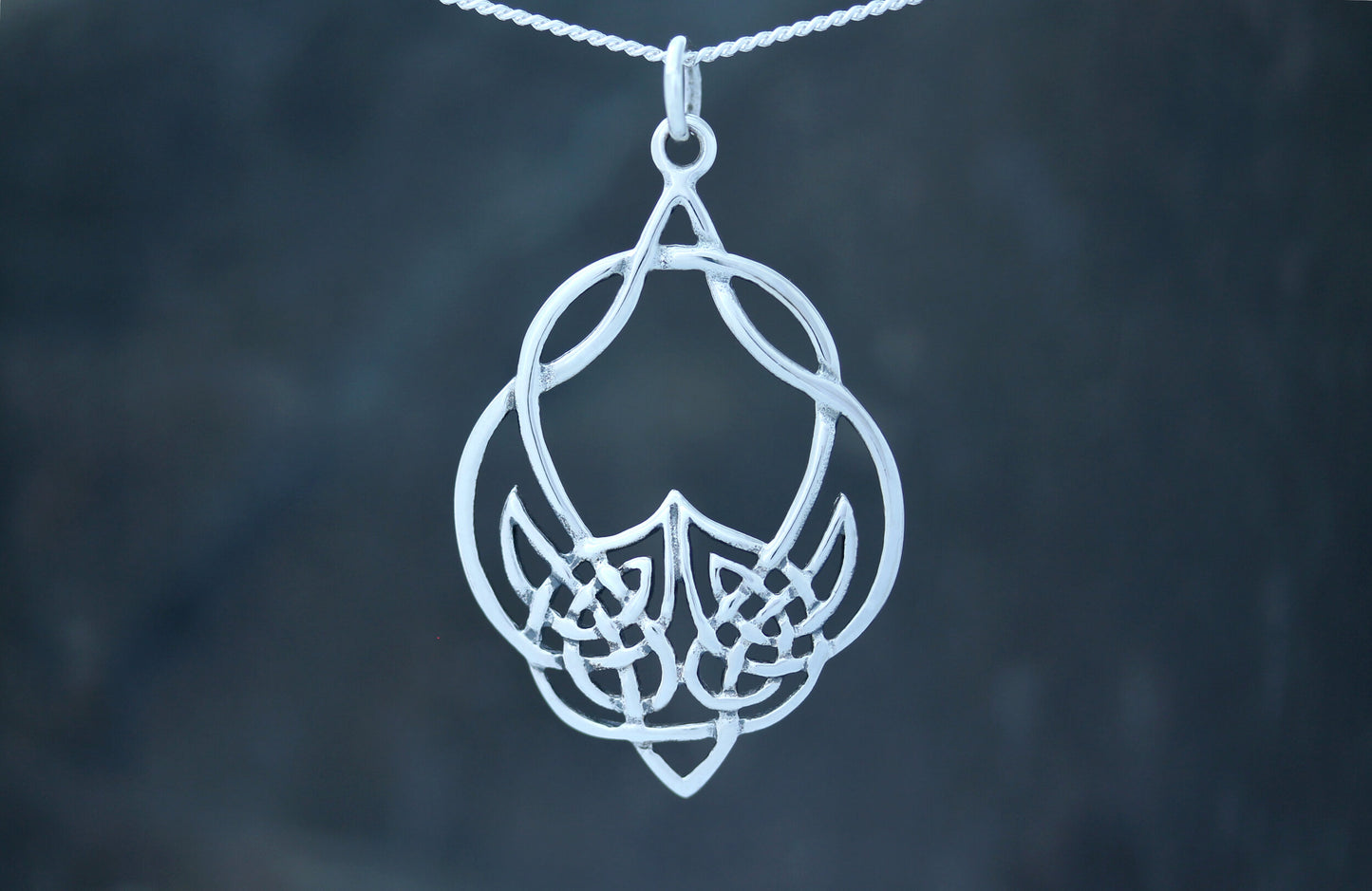 Celtic Knot Pendant - Contemporary Pictish Knot (Medium)