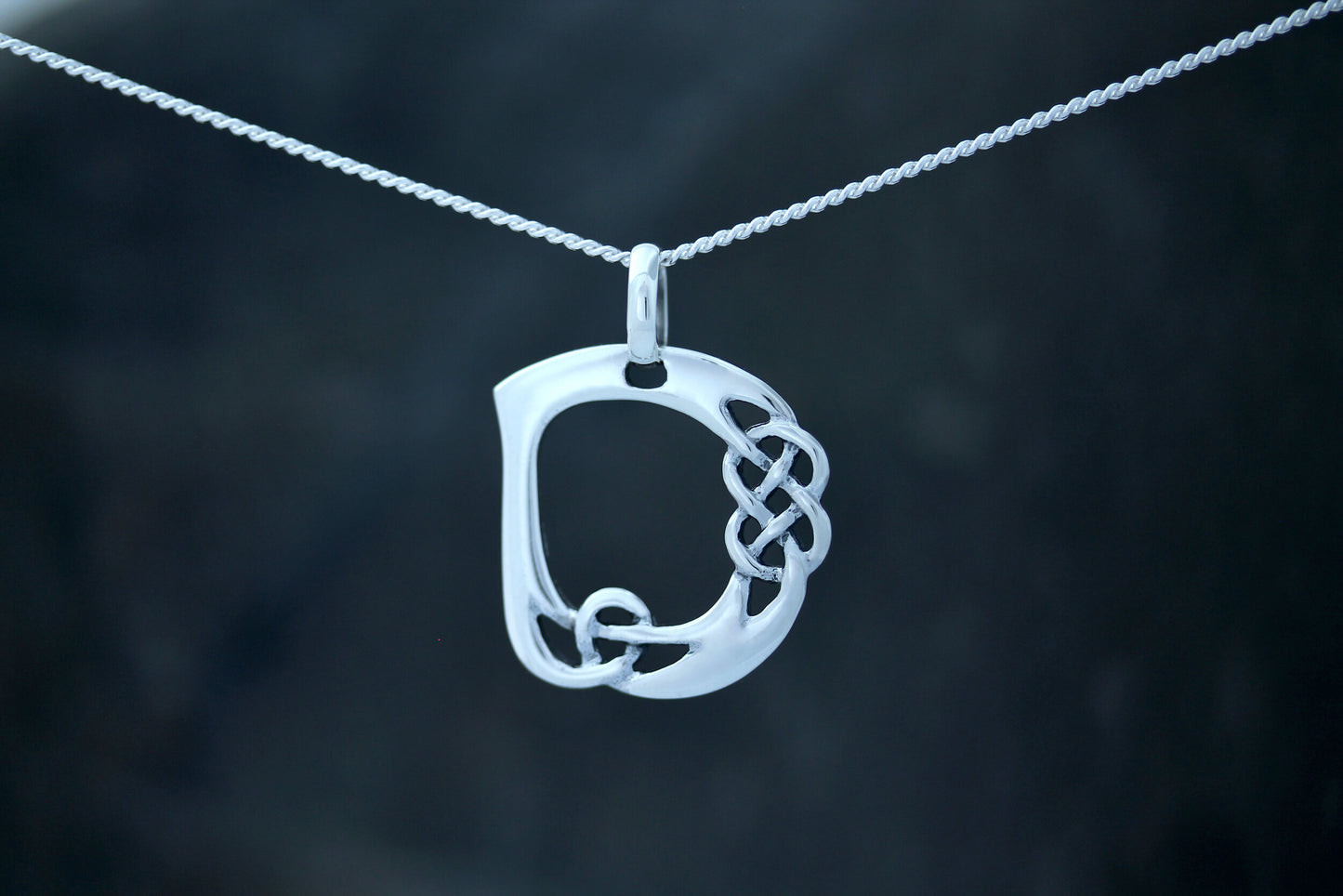 Celtic Letters - 'D' Pendant (Capital)