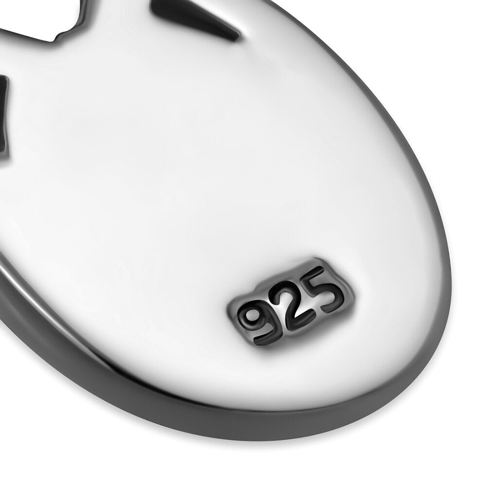 Celtic Stone Pendant- Geometric Embrace with Abalone Shell