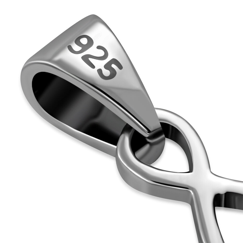 Celtic Stone Pendant- Mother and Daughter with Abalone Shell