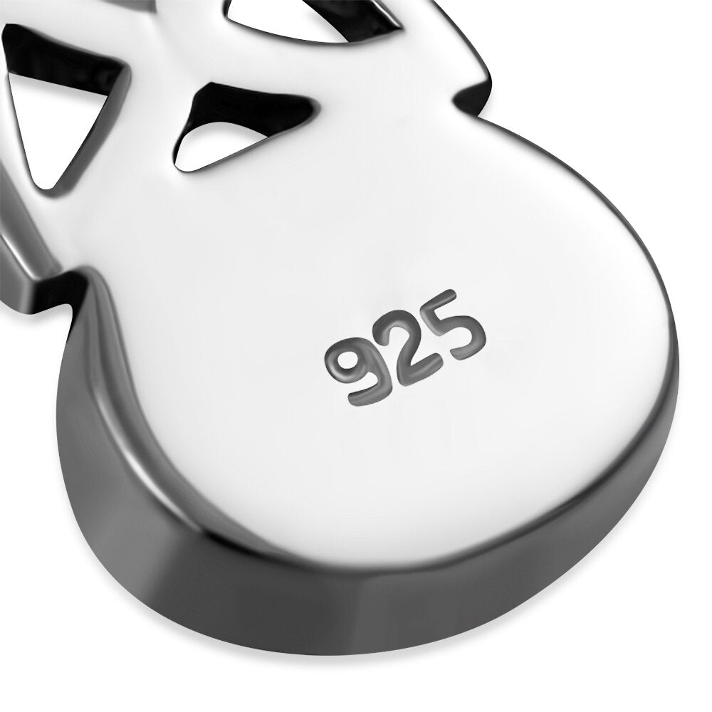 Scottish Marble Pendant-Hanging Celtic Knot