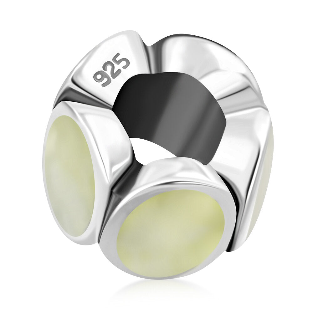 Scottish Marble Pendant/Charm- Panelled Bead