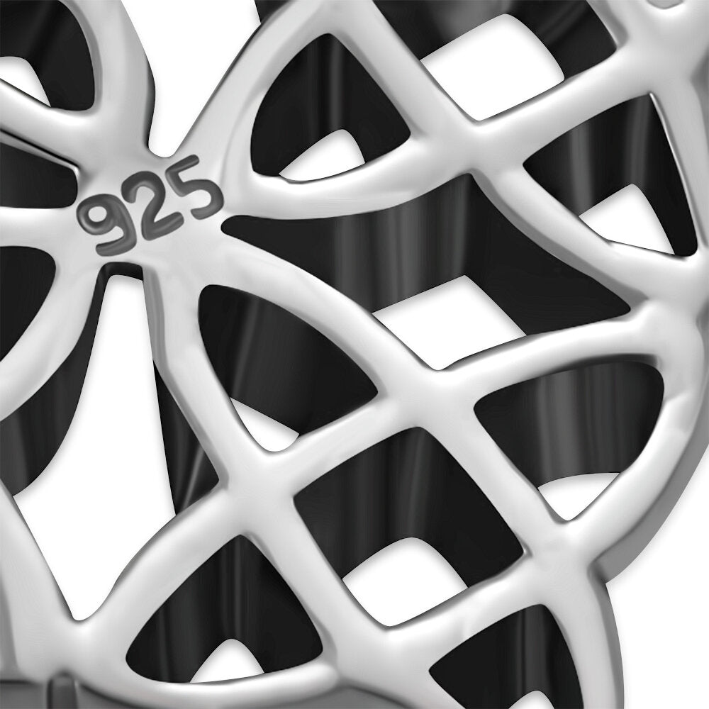 Celtic Knot Pendant - Four Directions (Thick)