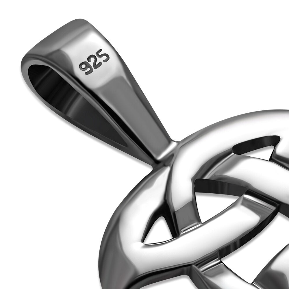 Celtic Knot Pendant - Three Worlds Interlocked