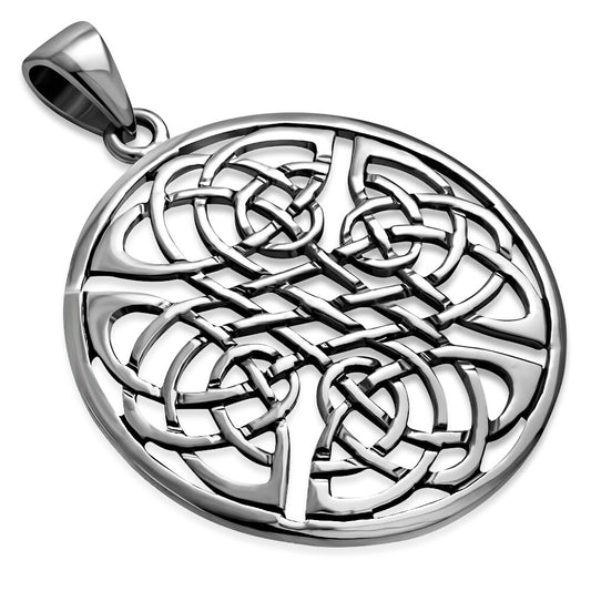 Celtic Knot Pendant - Large Shield Knot
