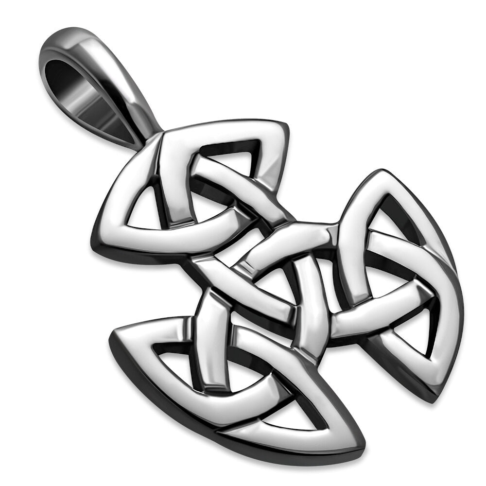Celtic Knot Pendant - Three Worlds Interlocked