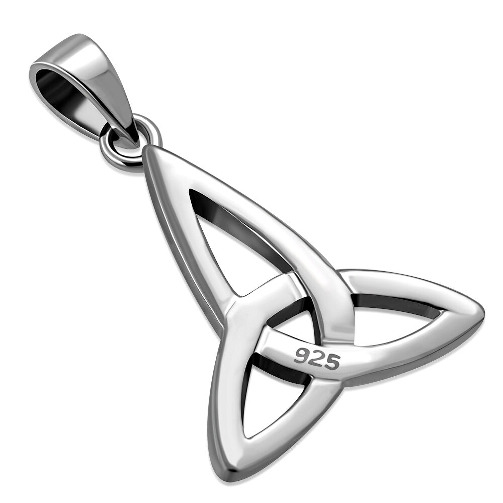 Triquetra Pendant - Elongated