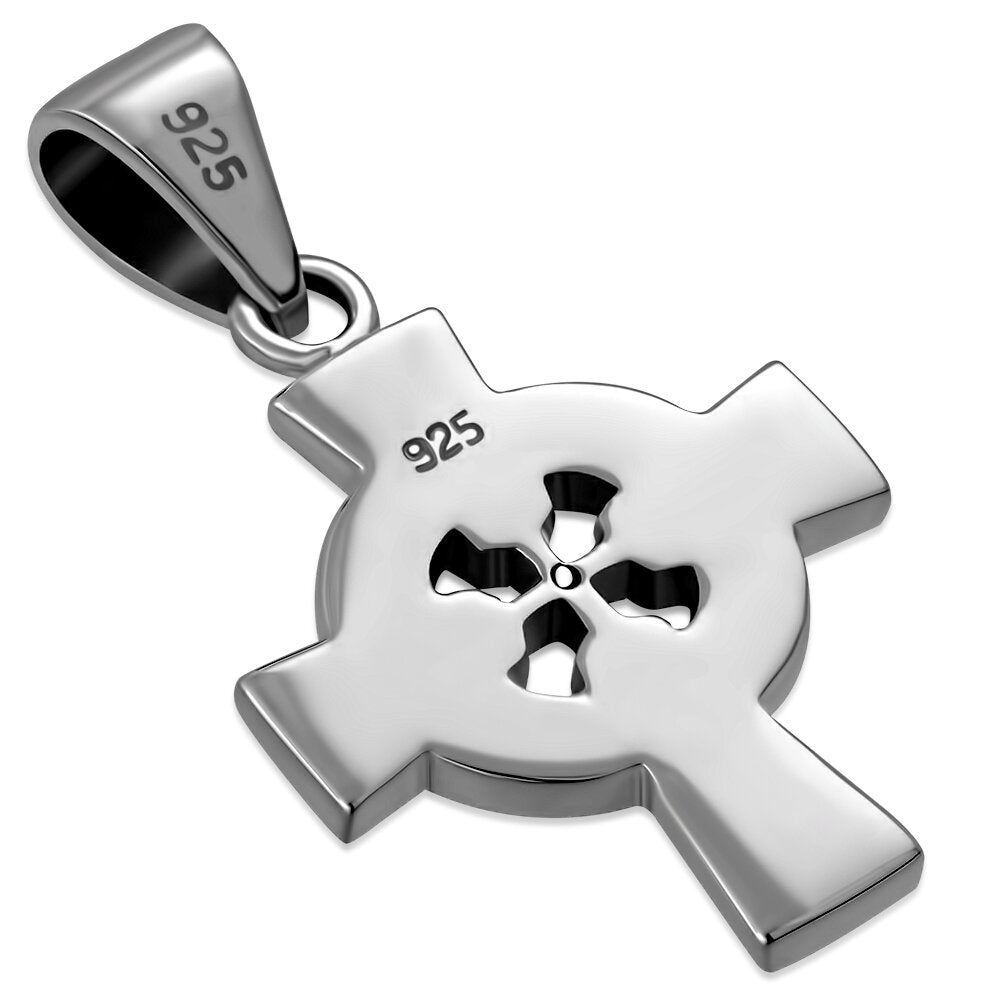 Celtic Cross Pendant - Thick Antique Tradition