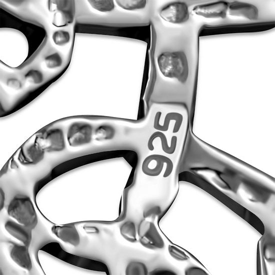 Celtic Knot Earrings- Flat Circular Twist