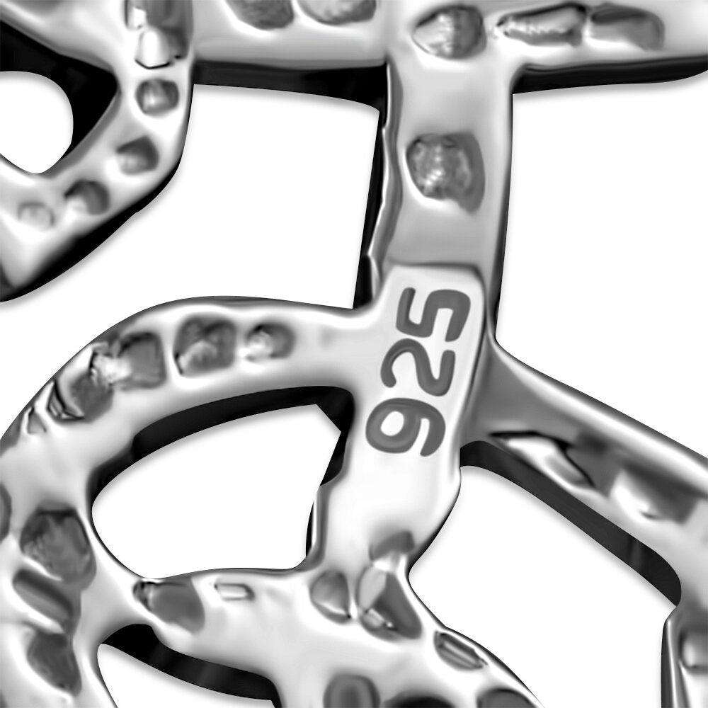 Celtic Knot Pendant - Flat Circular Twist