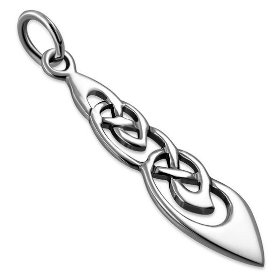 Celtic Knot Pendant - Rounded Kells Knot