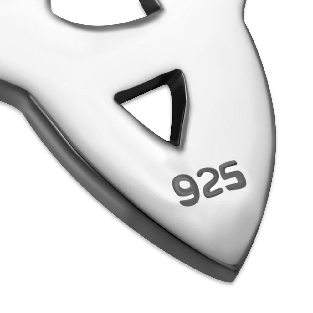 Triquetra Pendant - Wide Arms of Three