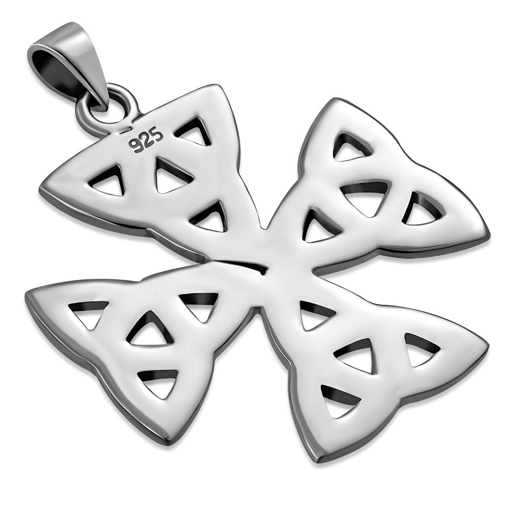 Celtic Knot Pendant - Large Wheel Cross