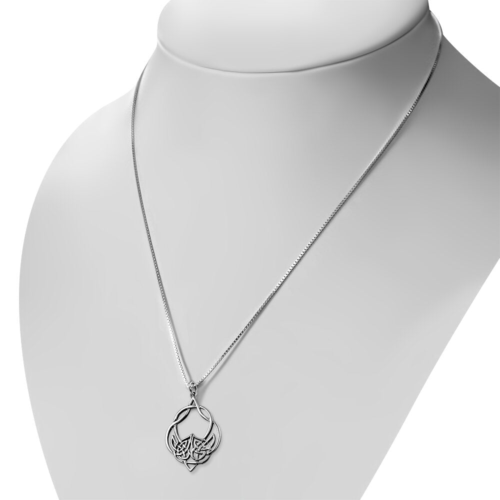 Celtic Knot Pendant - Contemporary Pictish Knot (Medium)