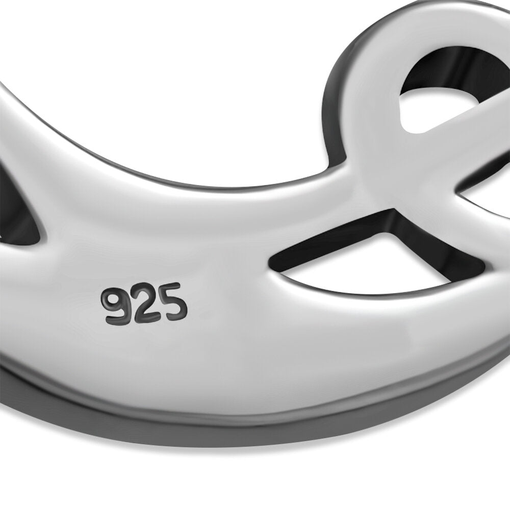 Celtic Letters - 'D' Pendant (Capital)