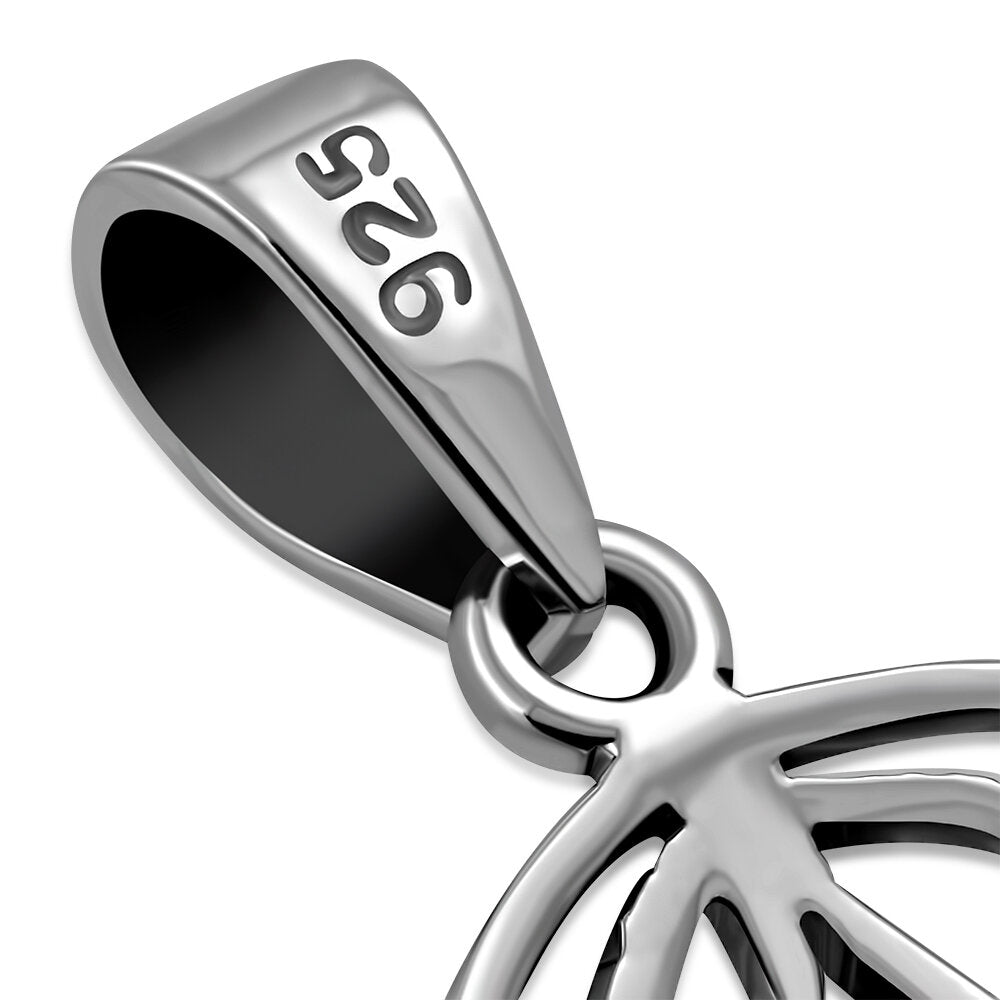 Celtic Knot Pendant- Framed Four Seasons Knot