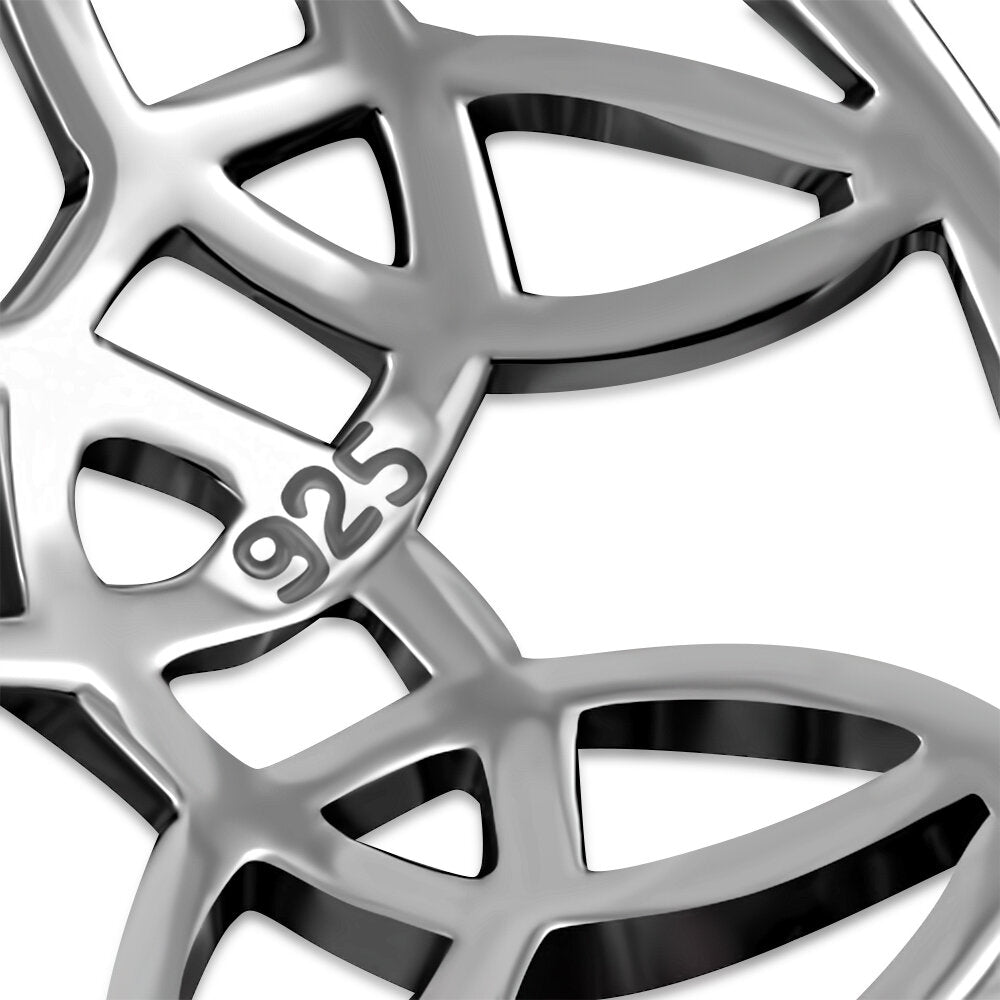 Triquetra Pendant - Triple Lace