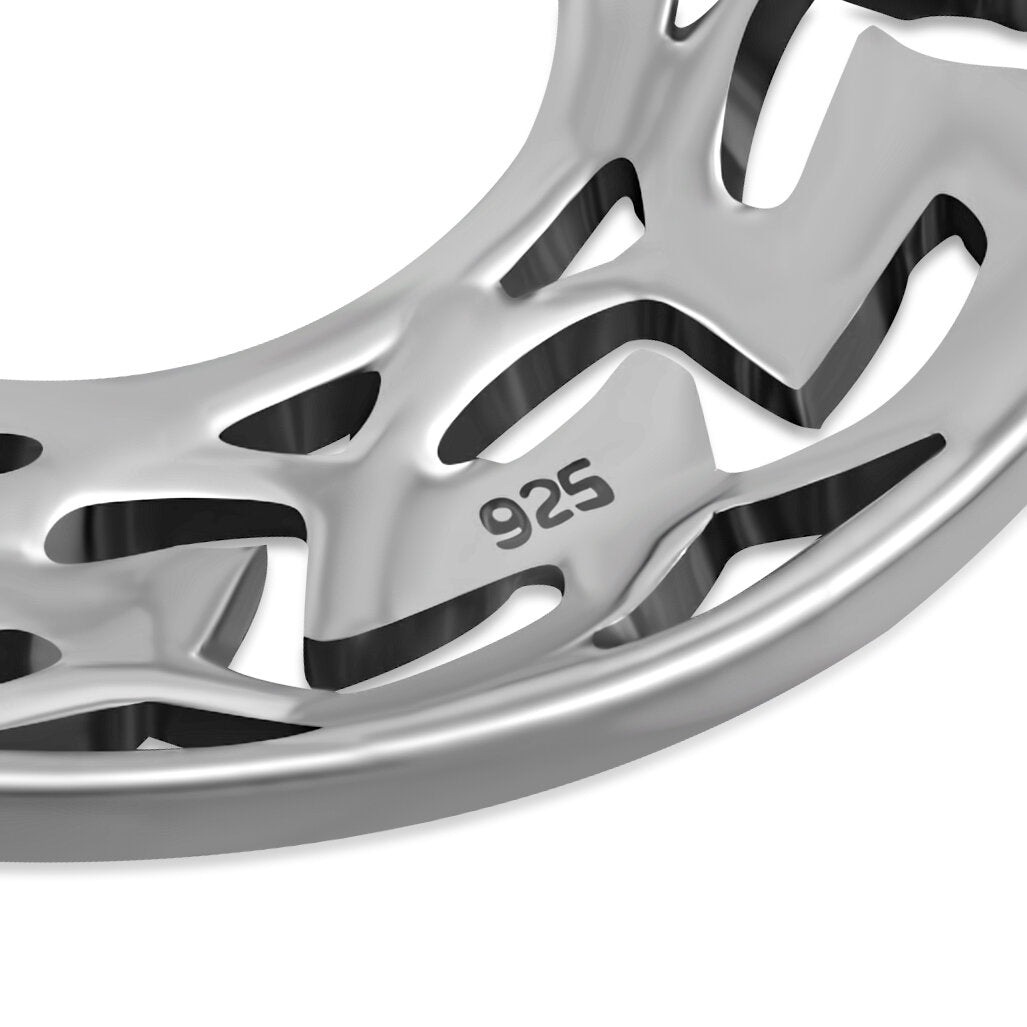 Celtic Knot Pendant-Open Circle Infinity Knot