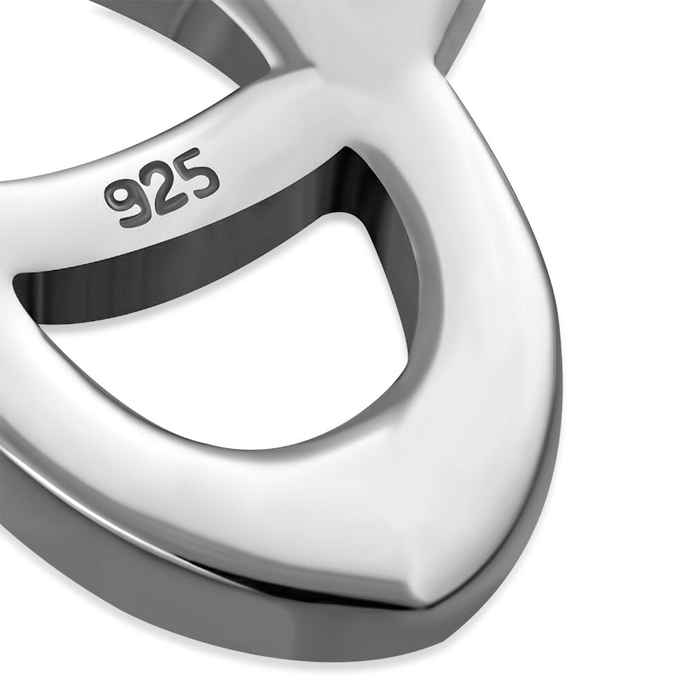 Triquetra Pendant - Rounded Trinity