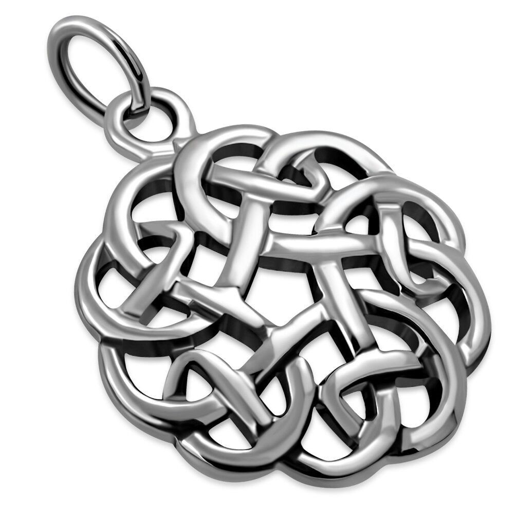 Celtic Knot Pendant - Rounded Circular Twist