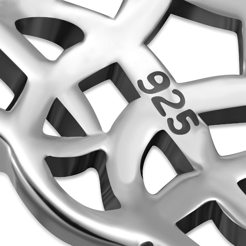 Celtic Knot Pendant - Rounded Circular Twist