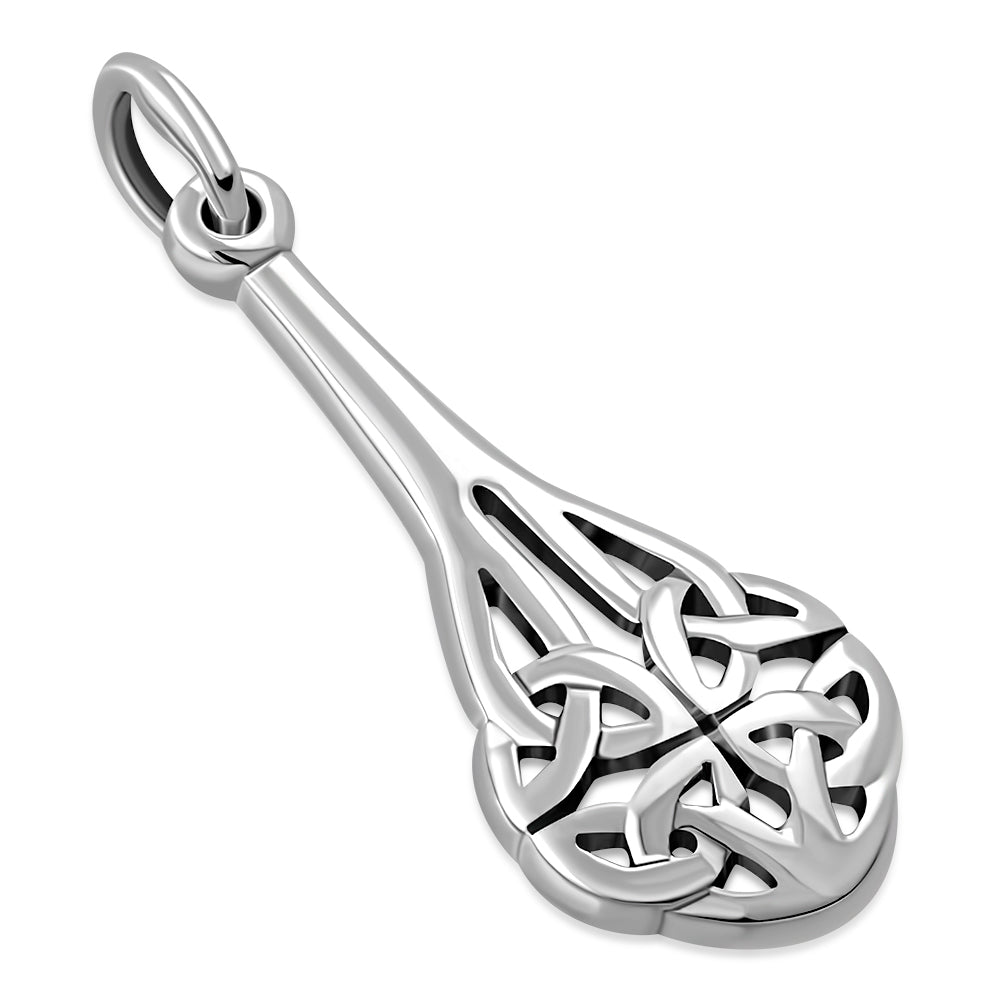 Celtic Knot Pendant- Four Seasons Knot in a Drop