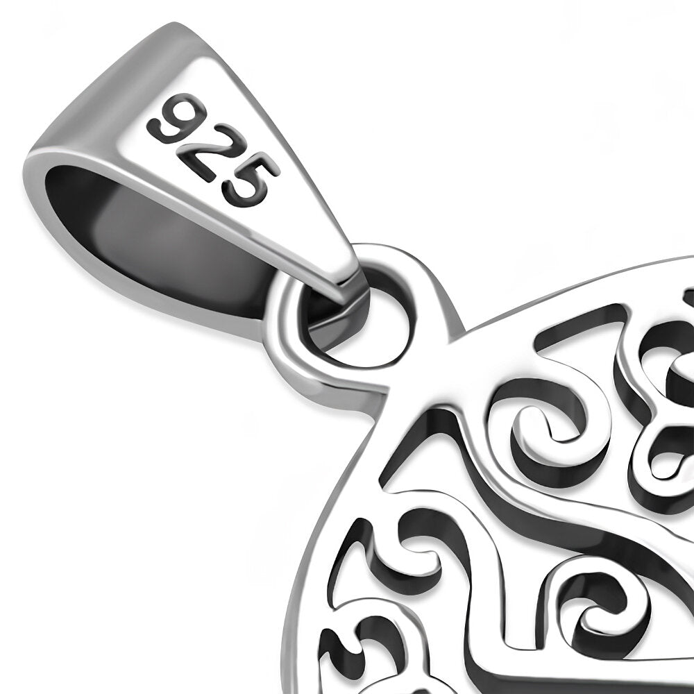 Tree of Life Pendant - Swirly Branches