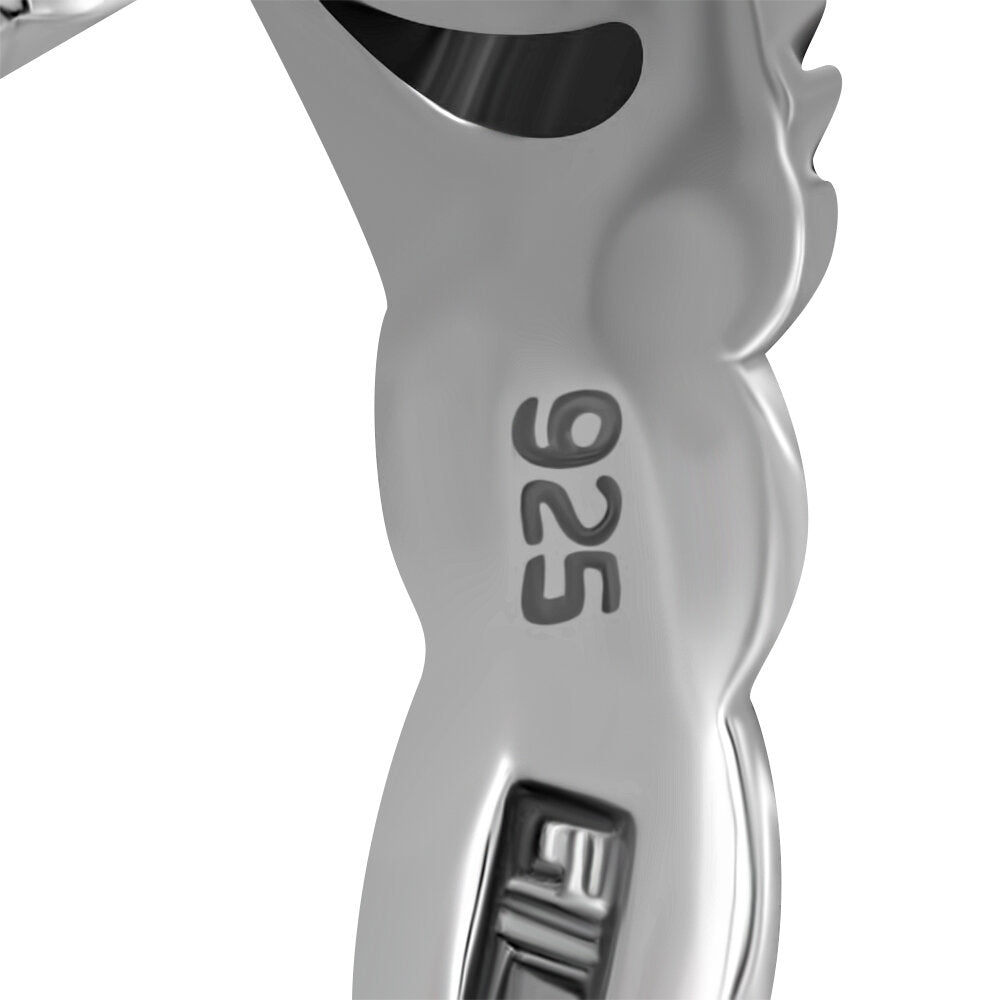 Claddagh Ring - Flat Crown with Abalone Shell