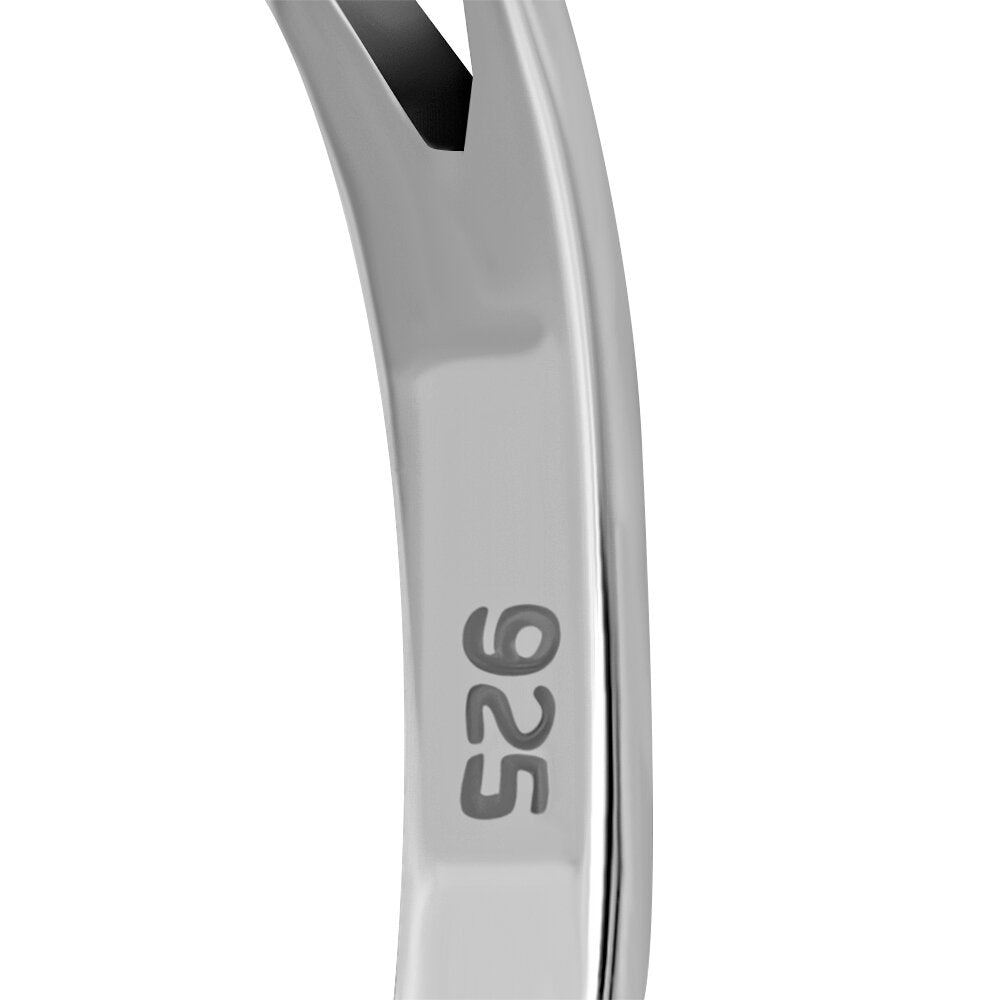 Contemporary Stone Ring - Love Heart Chain with Black Onyx