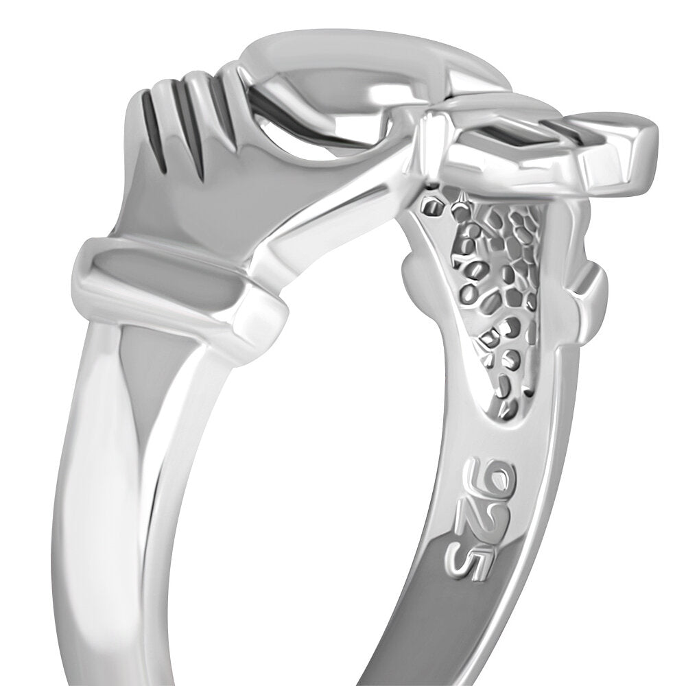 Claddagh Ring - Open Crown
