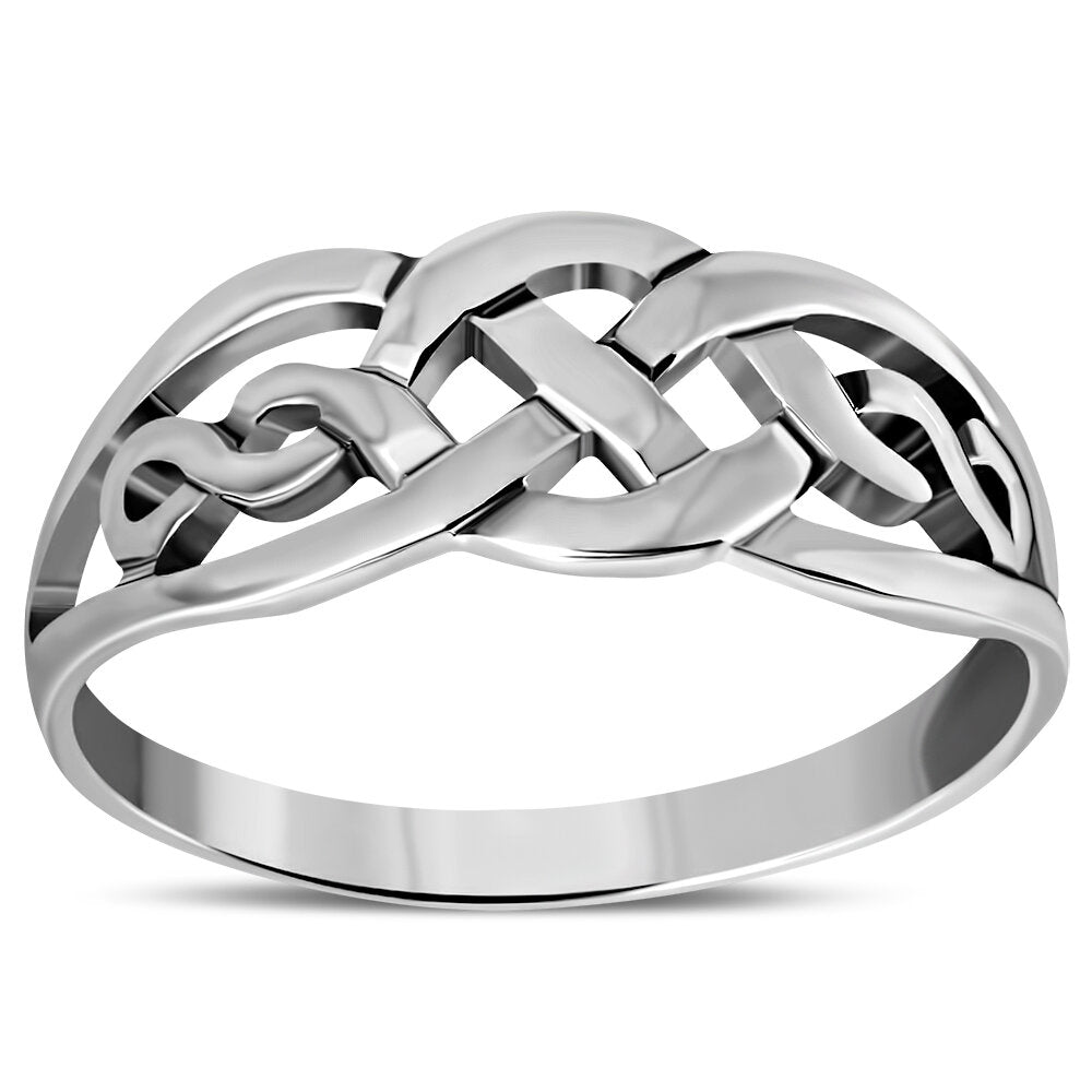 Celtic Knot Ring - Round Loop Knot