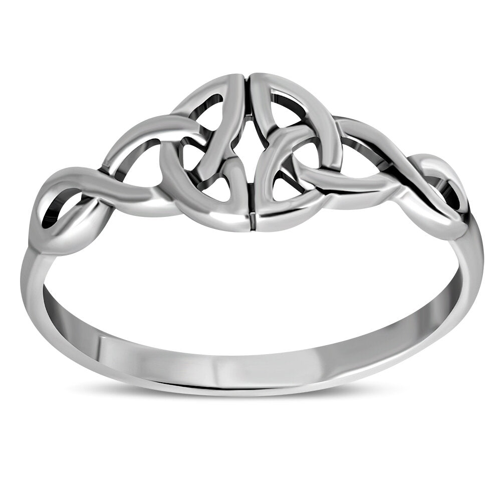 Triquetra Ring- Complex Union of Two
