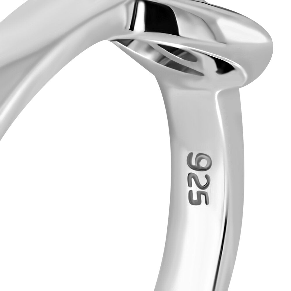 Triquetra Ring - Encircled Rounded Trinity