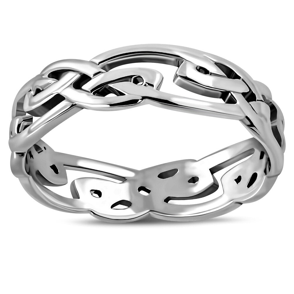 Celtic Knot Ring - Pictish Knot Flow