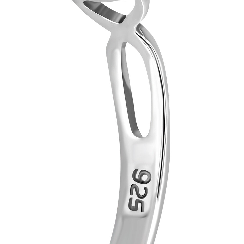 Celtic Knot Ring - Figure 8 Infinity Knot (Small)