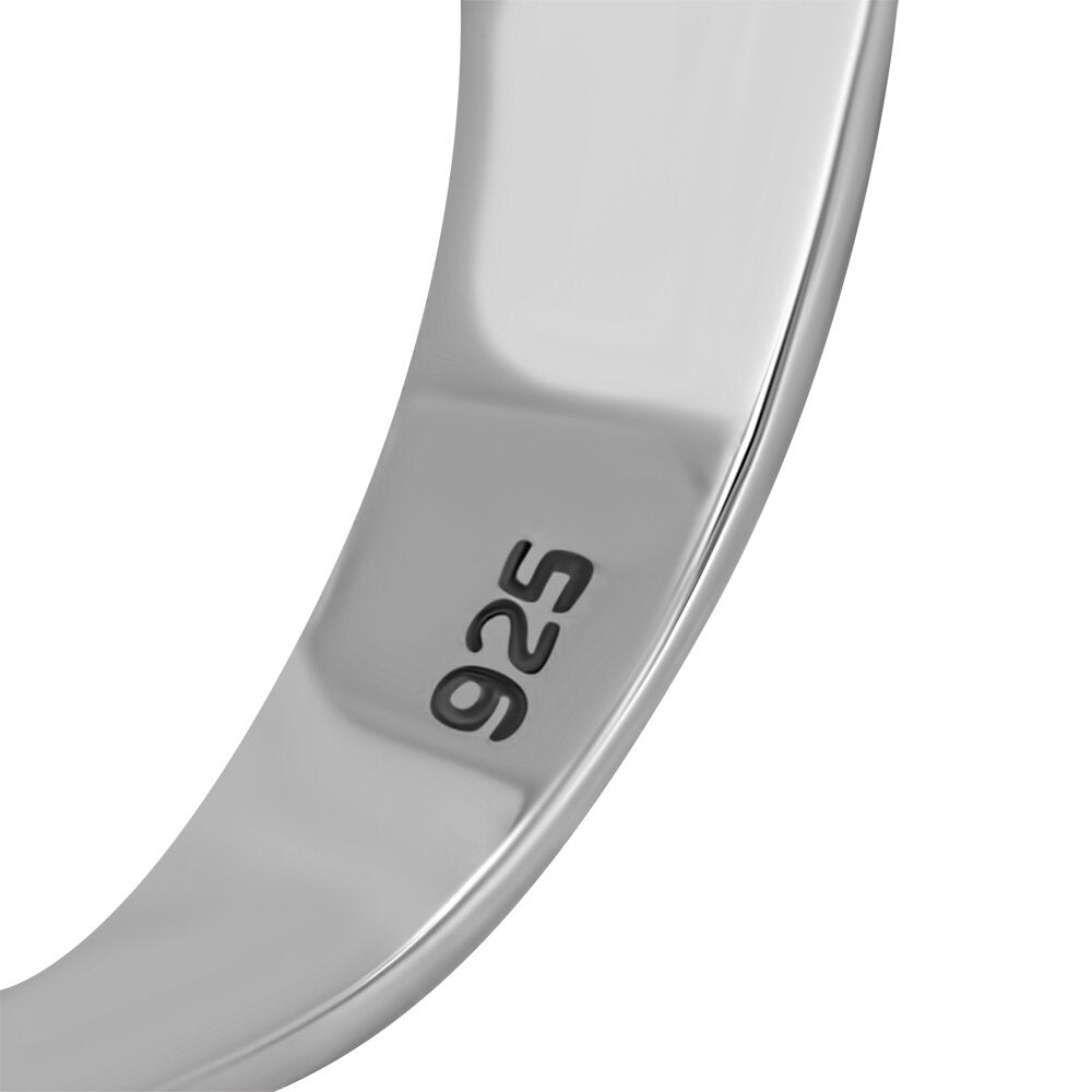 Triquetra Ring - Plain Band with Trinity Stamp