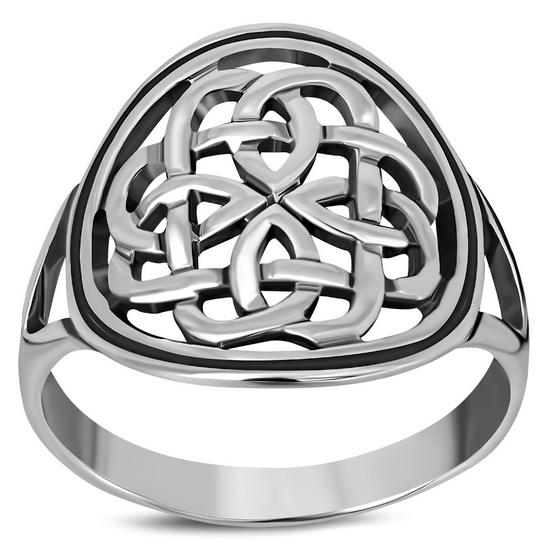 Celtic Knot Ring -  Celtic Flower