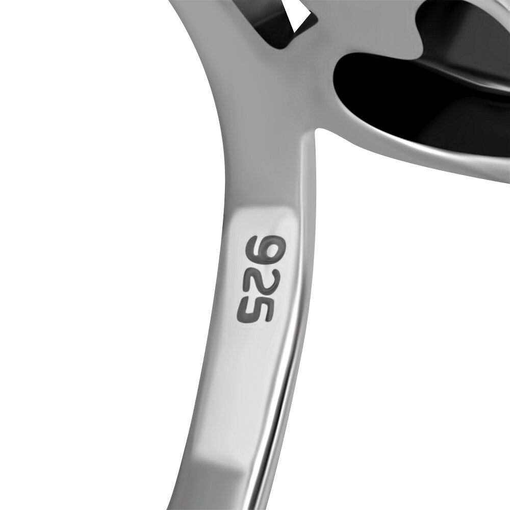 Contemporary Ring- Connected Hearts