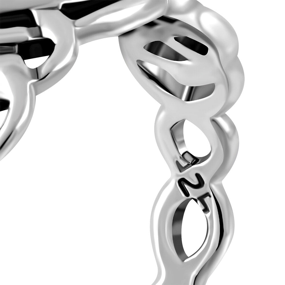 Celtic Knot Ring - Eternal Eye