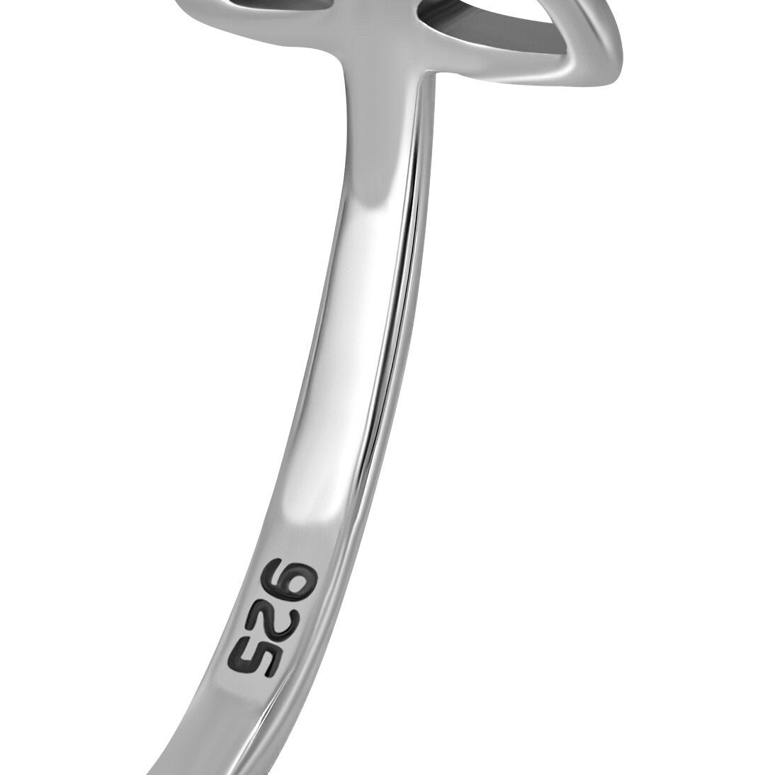Triquetra Ring - Thin Simple Balance (Small)