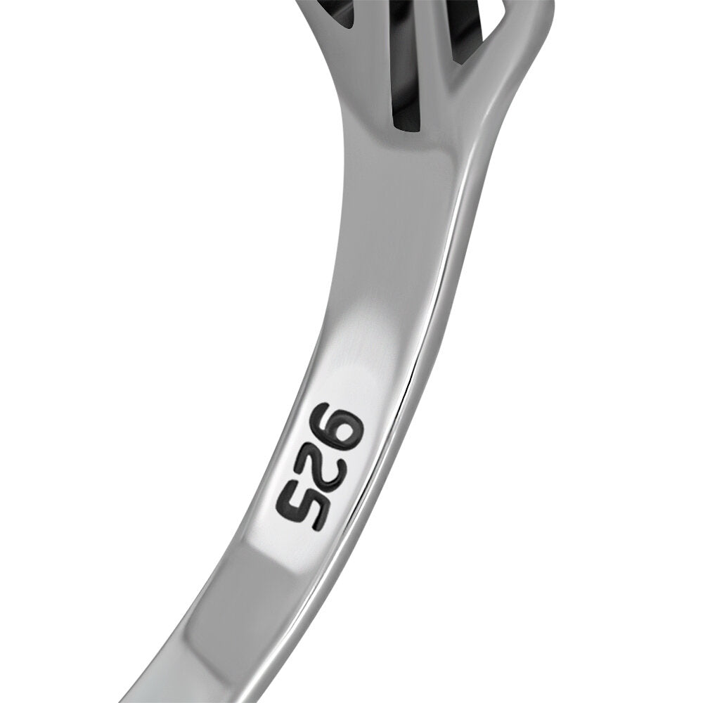 Celtic Knot Ring- Horizontal Four Seasons (Medium)