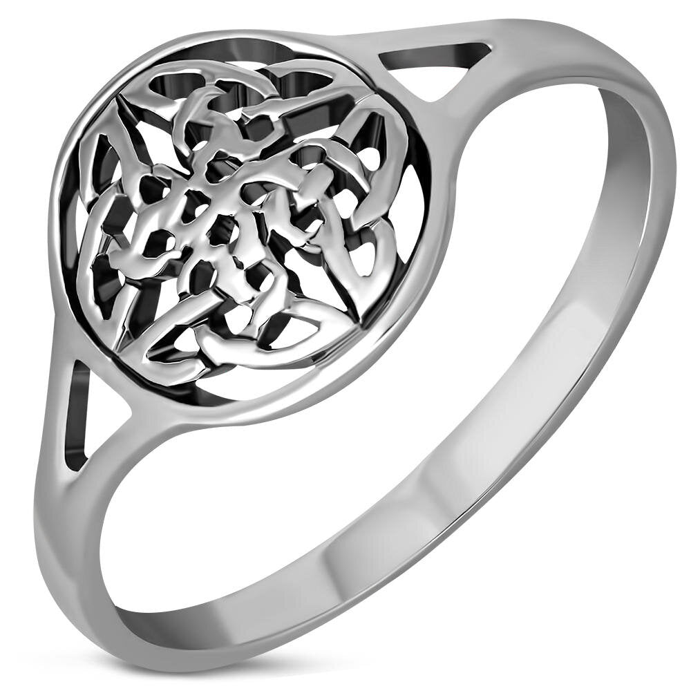 Celtic Knot Ring - Four Seasons Shield