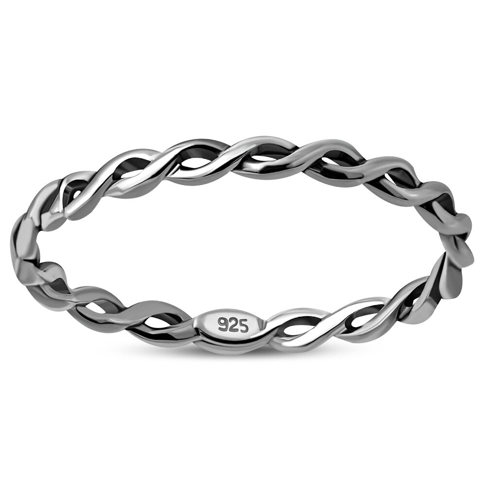 Contemporary Ring - Dainty Infinity Band