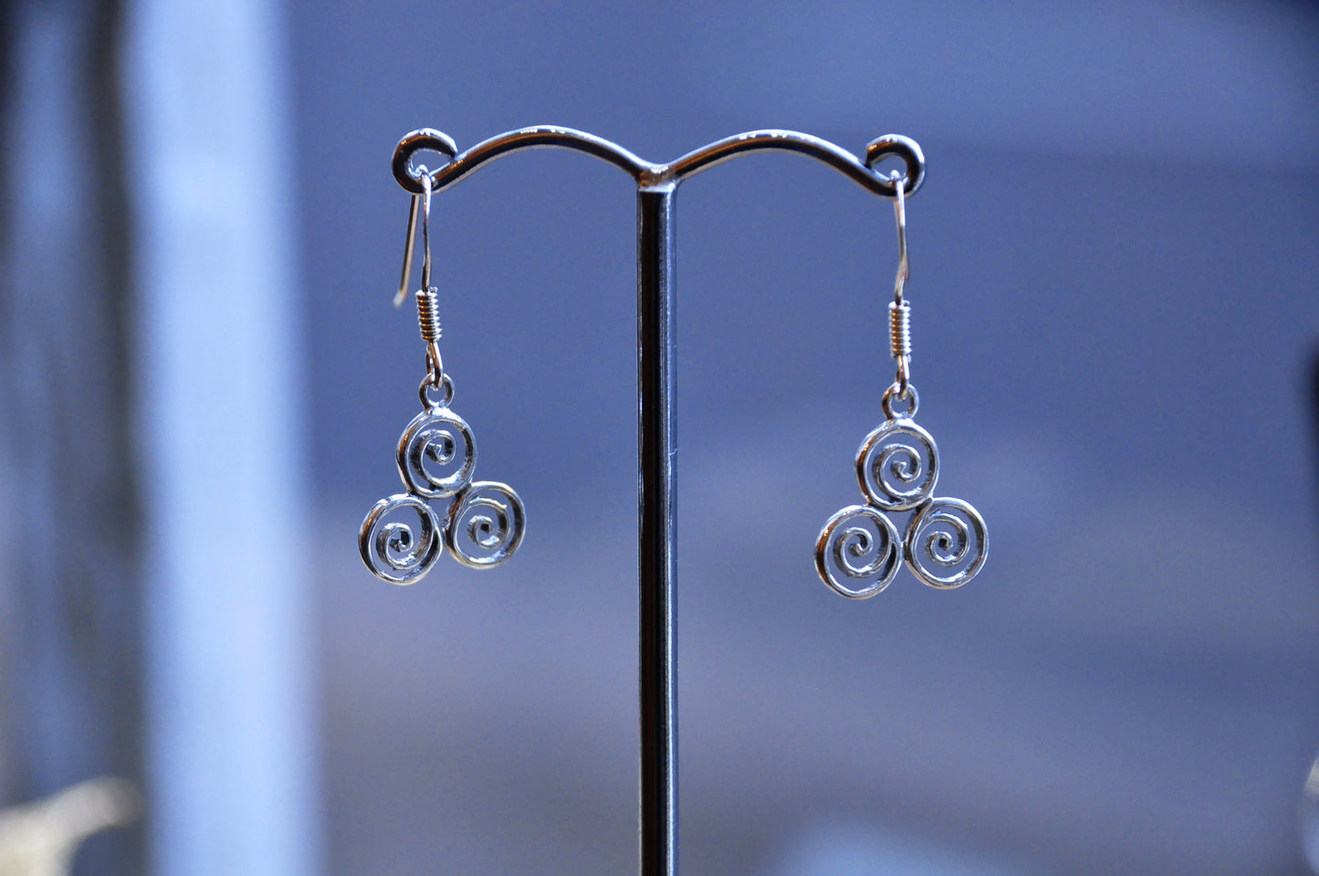 Triskele Earrings - Eternal Orbit